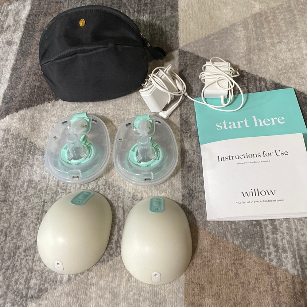 Willow 3.0 Generation portable breast pump.
